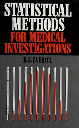 Tapa de Statistical methods for medical investigations
