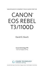 Tapa de David Busch's compact field guide for the Canon Eos Rebel T3/1100D