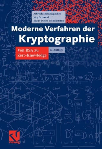 Tapa de Moderne Verfahren der Kryptographie