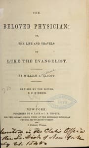 Tapa de The beloved physician: or, The life and travels of Luke the Evangelist