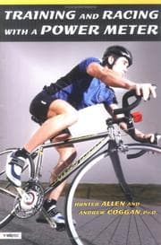 Tapa de Racing and training with a power meter
