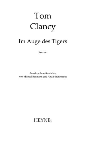 Tapa de Im Auge des Tigers