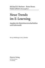 Tapa de Neue Trends im E-Learning