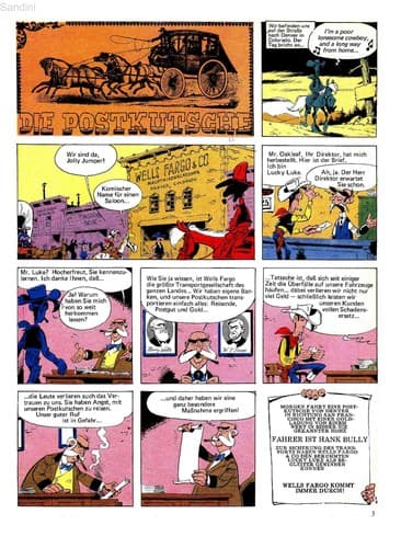 Tapa de Lucky Luke