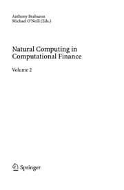 Tapa de Natural Computing in Computational Finance