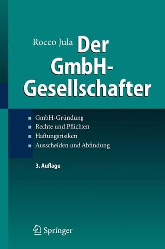 Tapa de Der GmbH-Gesellschafter