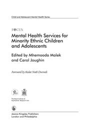 Tapa de Mental health services for minority ethnic children and adolescents