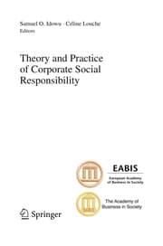 Tapa de Theory and Practice of Corporate Social Responsibility