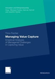 Tapa de Managing Value Capture