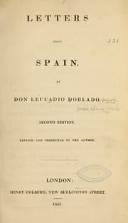Tapa de Letters from Spain
