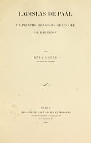 Tapa de Ladislas de Paal