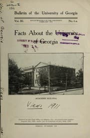 Tapa de Facts about the University of Georgia