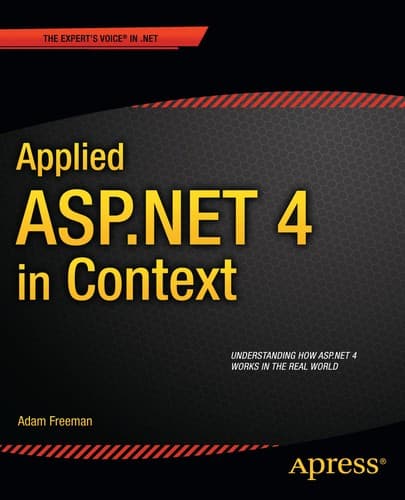 Tapa de Applied ASP.NET 4 in context