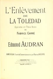 Tapa de L'enlèvement de La Toledad