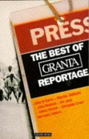 Tapa de The best of Granta reportage