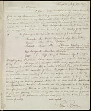 Tapa de [Letter to] Mrs. Chapman