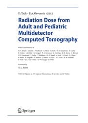 Tapa de Radiation dose from adult and pediatric multidetector computed tomography