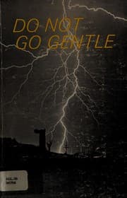 Tapa de Do not go gentle