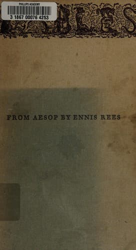 Tapa de Fables from Aesop