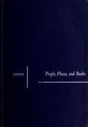 Tapa de People, places, and books