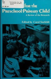Tapa de Curriculum for the preschool-primary child