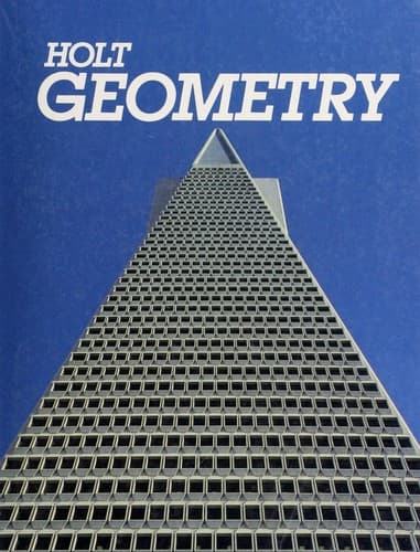 Tapa de Holt Geometry Teacher's Edition