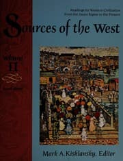 Tapa de Sources of the West