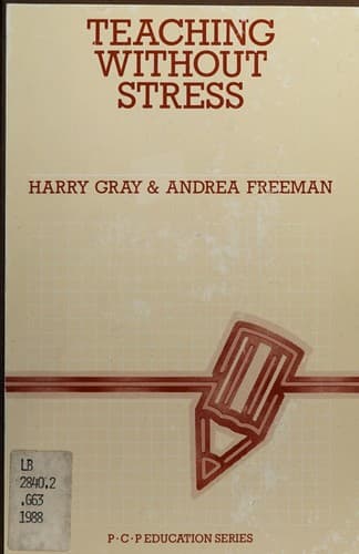 Tapa de Teaching without stress