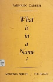 Tapa de What is in a name?