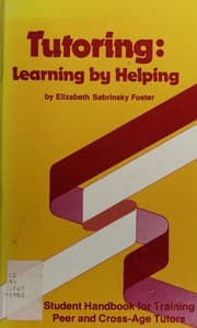 Tapa de Tutoring, learning by helping