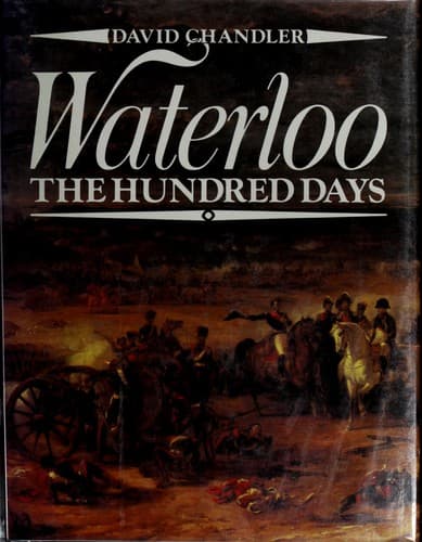 Tapa de Waterloo, the hundred days