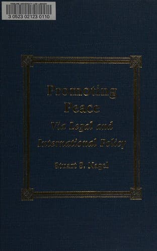 Tapa de Promoting peace