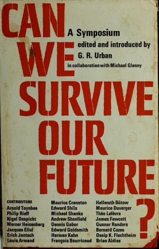 Tapa de Can we survive our future?