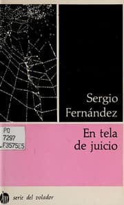 Tapa de En tela de juicio [por] Sergio Fernández