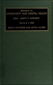 Tapa de Social networks and mental illness