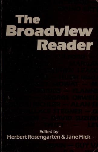 Tapa de The Broadview Reader