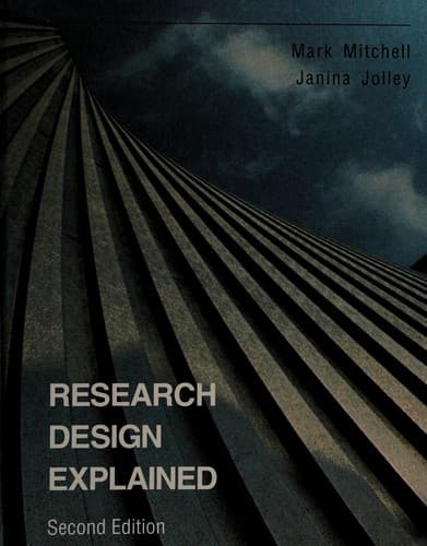 Tapa de Research design explained