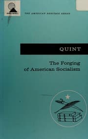 Tapa de The forging of American socialism