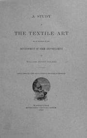 Tapa de A study of the textile art in its relation to the development of form and ornament