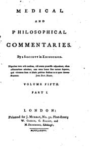 Tapa de Medical and Philosophical Commentaries