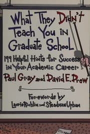 Tapa de What they didn't teach you in graduate school