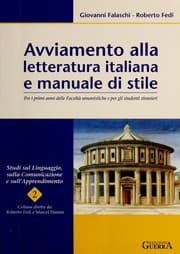 Tapa de Avviamento alla letteratura italiana e manuale di stile