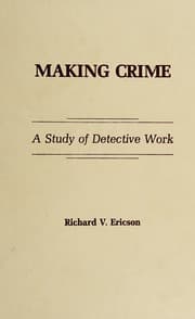 Tapa de Making crime