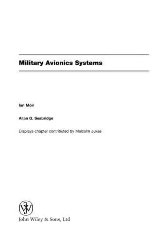 Tapa de Military avionics systems