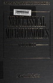 Tapa de Neoclassical microeconomics