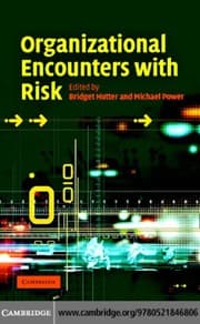 Tapa de Organizational encounters with risk