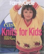Tapa de Family Circle Easy Knits for Kids