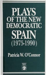 Tapa de Plays of the new democratic Spain (1975-1990)