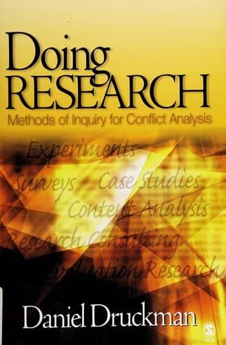 Tapa de Doing research