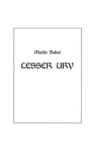 Tapa de Lesser Ury